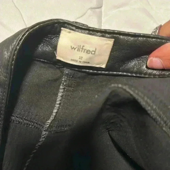 Wilfred ARITZIA vegan leather pants - Picture 5 of 7